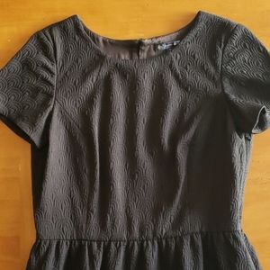 Brooks Brothers A-line Knee Length Dress in Black